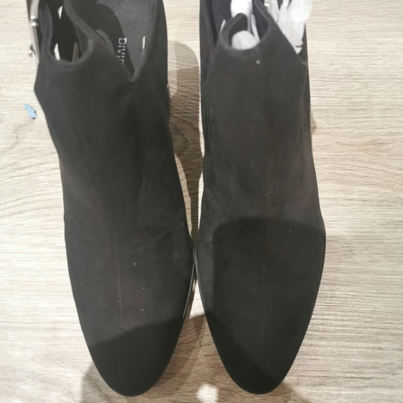 Faux seude ankle boots - Picture 4 of 5